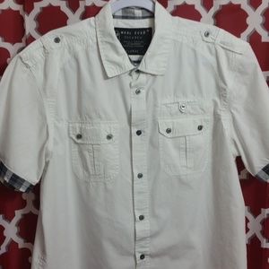 Marc Ecko Short Sleeve Button Up Shirt